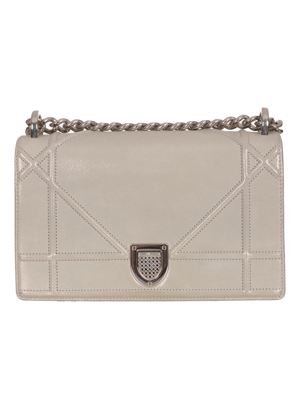♥️Dior Diorama Small Cream Leather Chain Shoulder Bag♥️